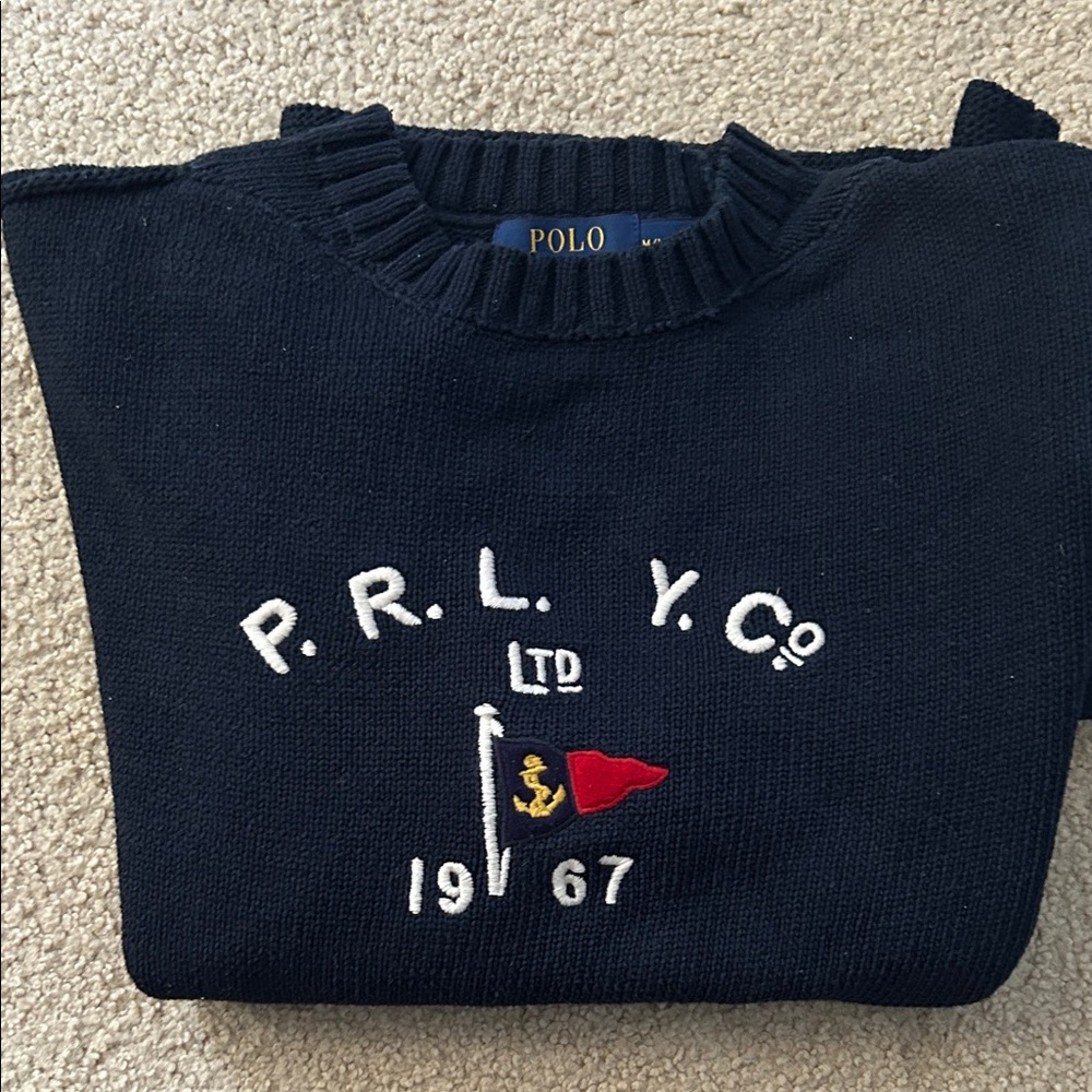 Polo by Ralph Lauren Dark Blue Crewneck Sweater